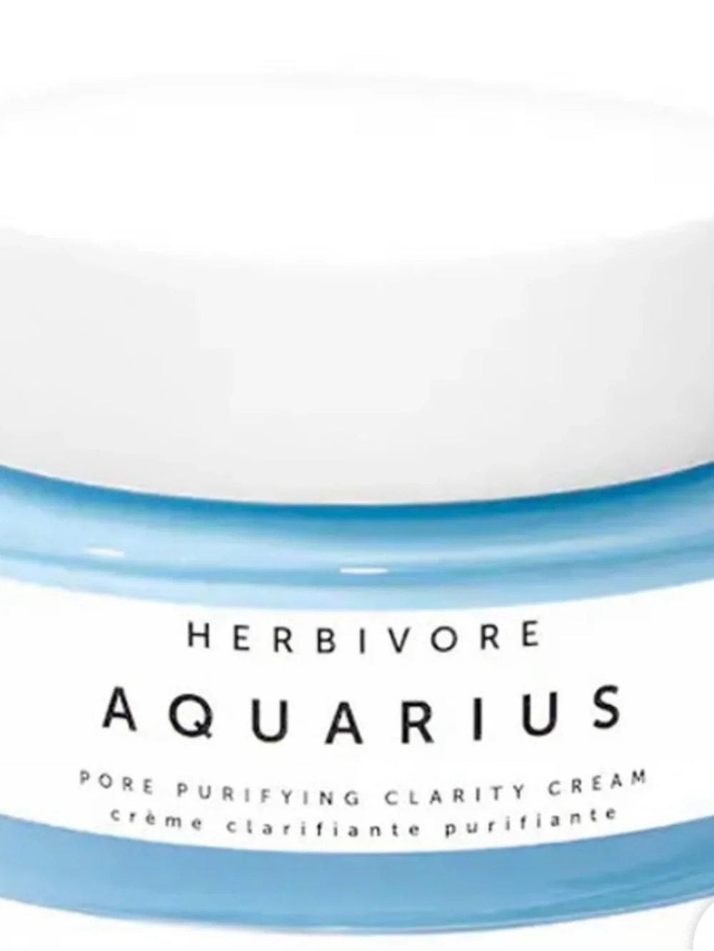 Herbivore Botanicals Aquarius Cream — Blue & White